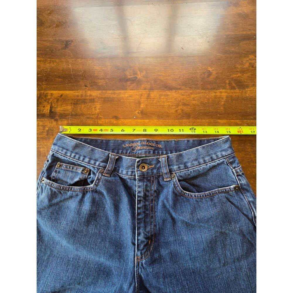 Vintage Lauren Jeans Co Ralph Lauren Bootcut Jeans Women's Size 8 USA 90s Denim - Picture 6 of 8